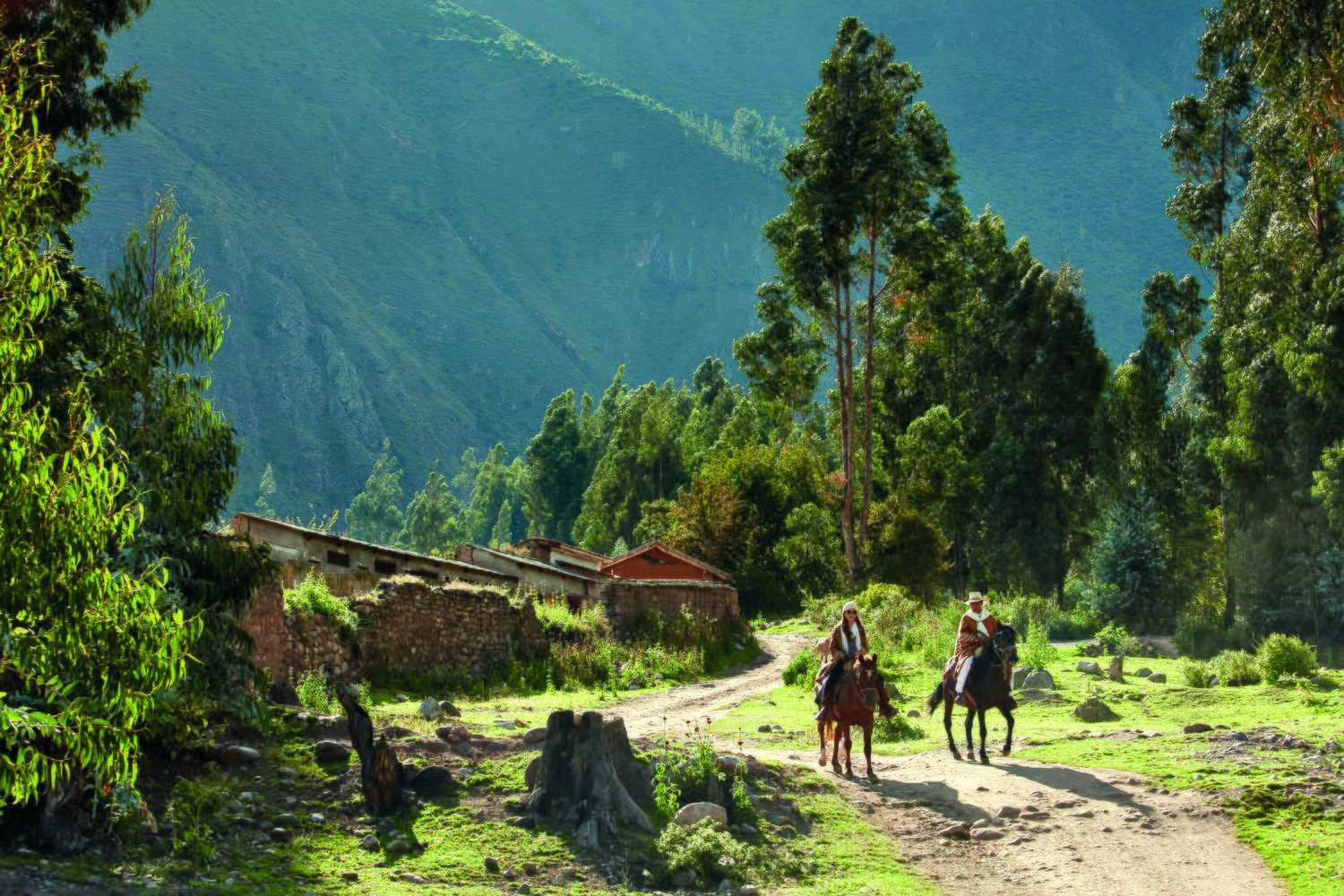 Horse riding at Belmond Hotel Rio Sagrado, Peru