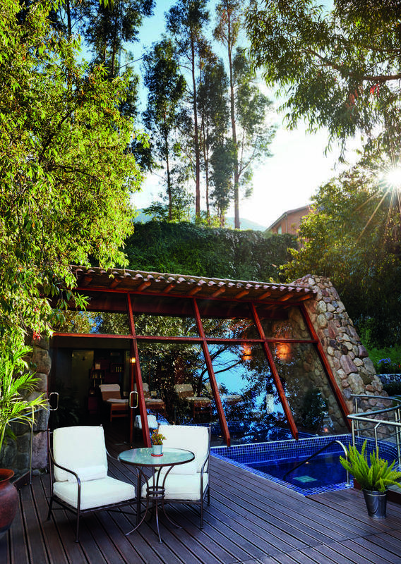 Spa exterior at Belmond Hotel Rio Sagrado, Peru