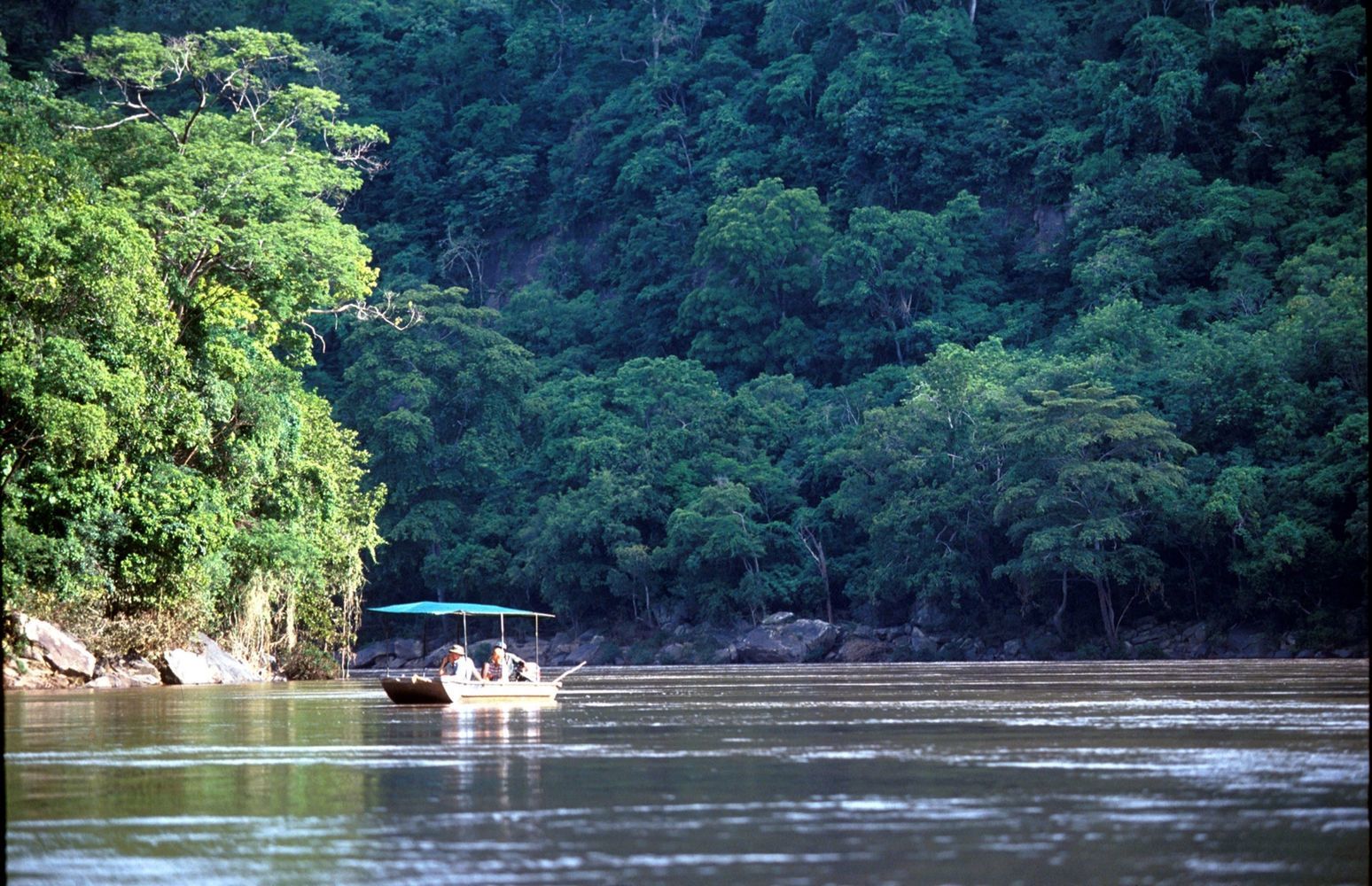 A boat trip along the Rufiji River.