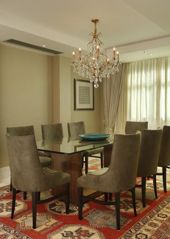 A dining room set up at Hotel Miramar by Windsor