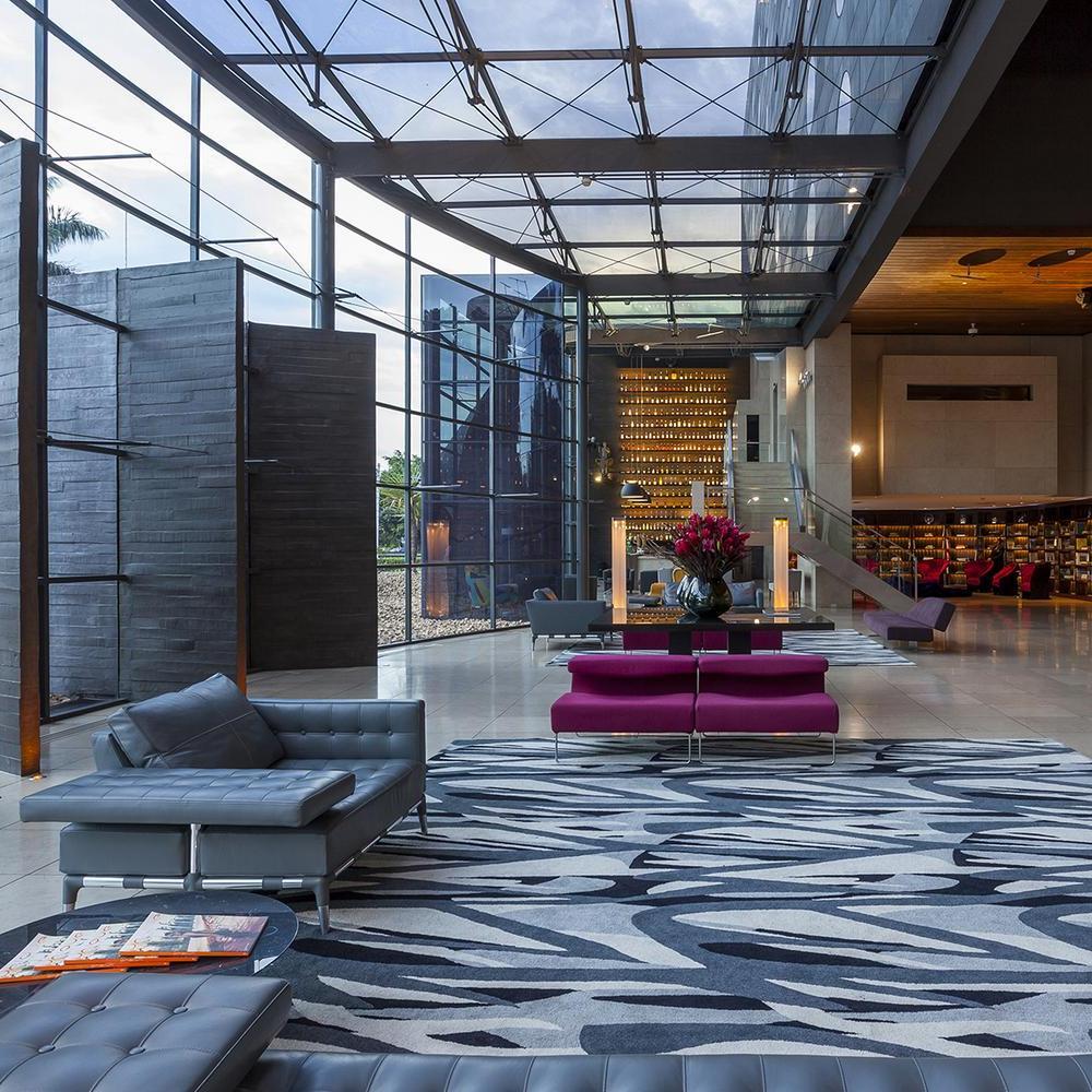 Hotel lobby at Hotel Unique
