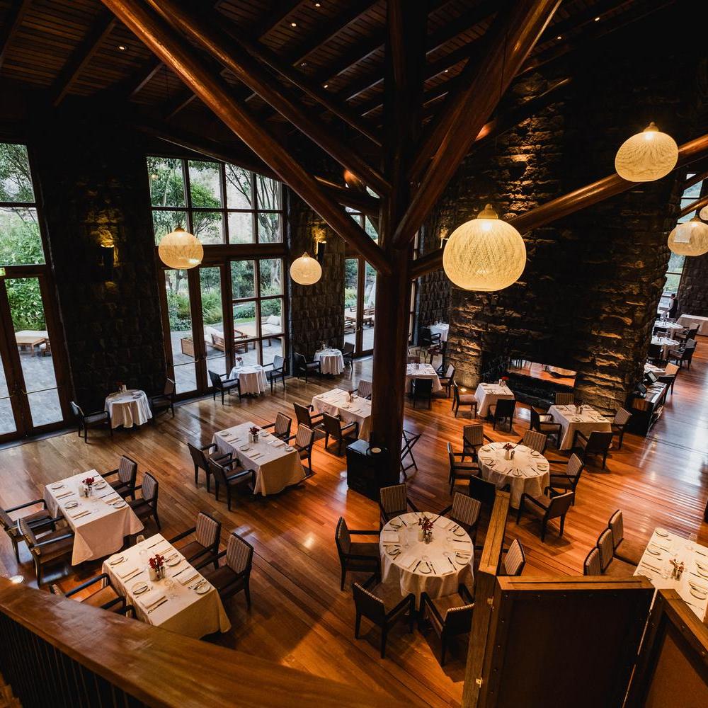 The restaurant at Tambo del Inka, Peru