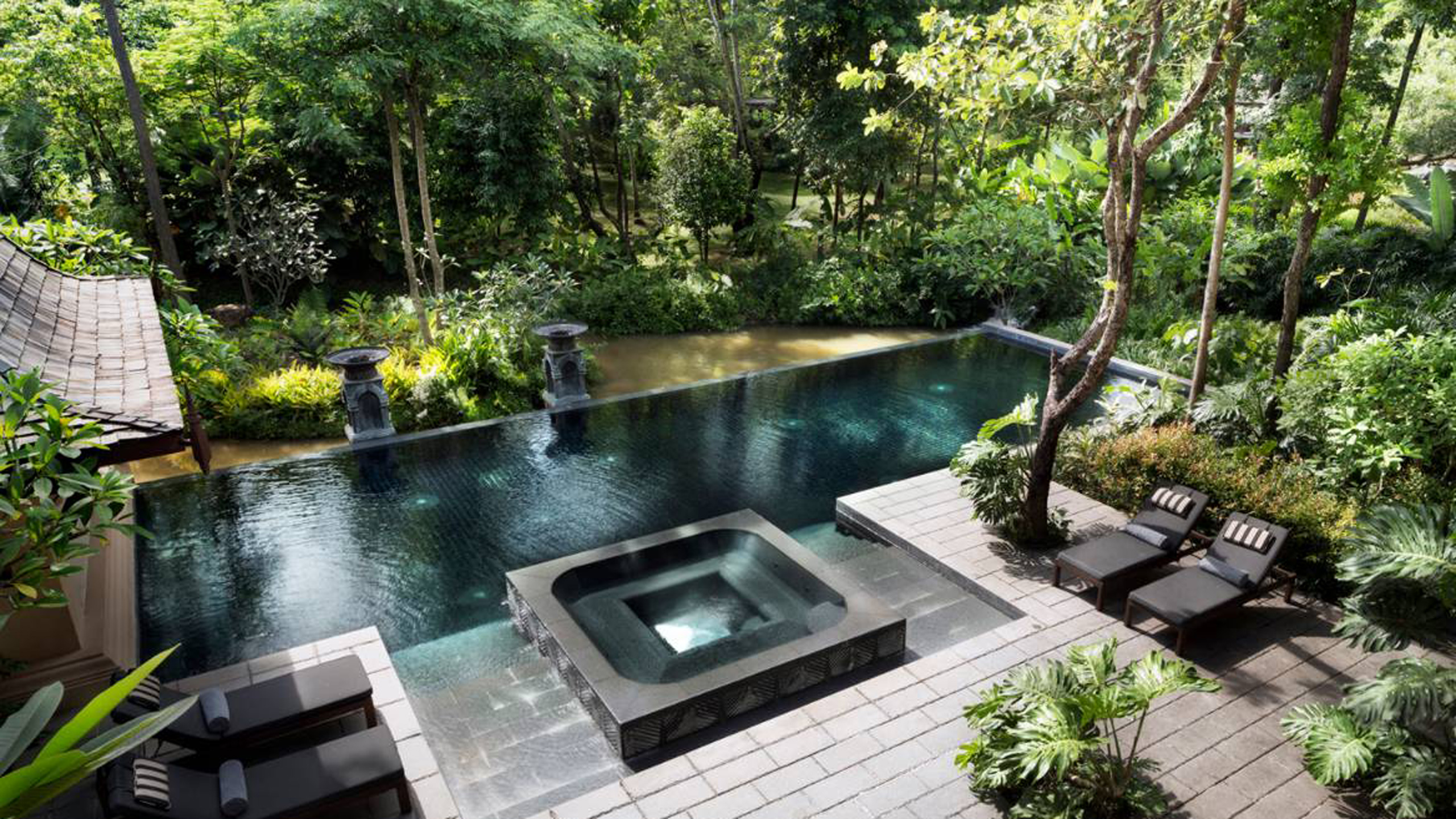 Private pool, Four Seasons Chiang Mai, Thailand