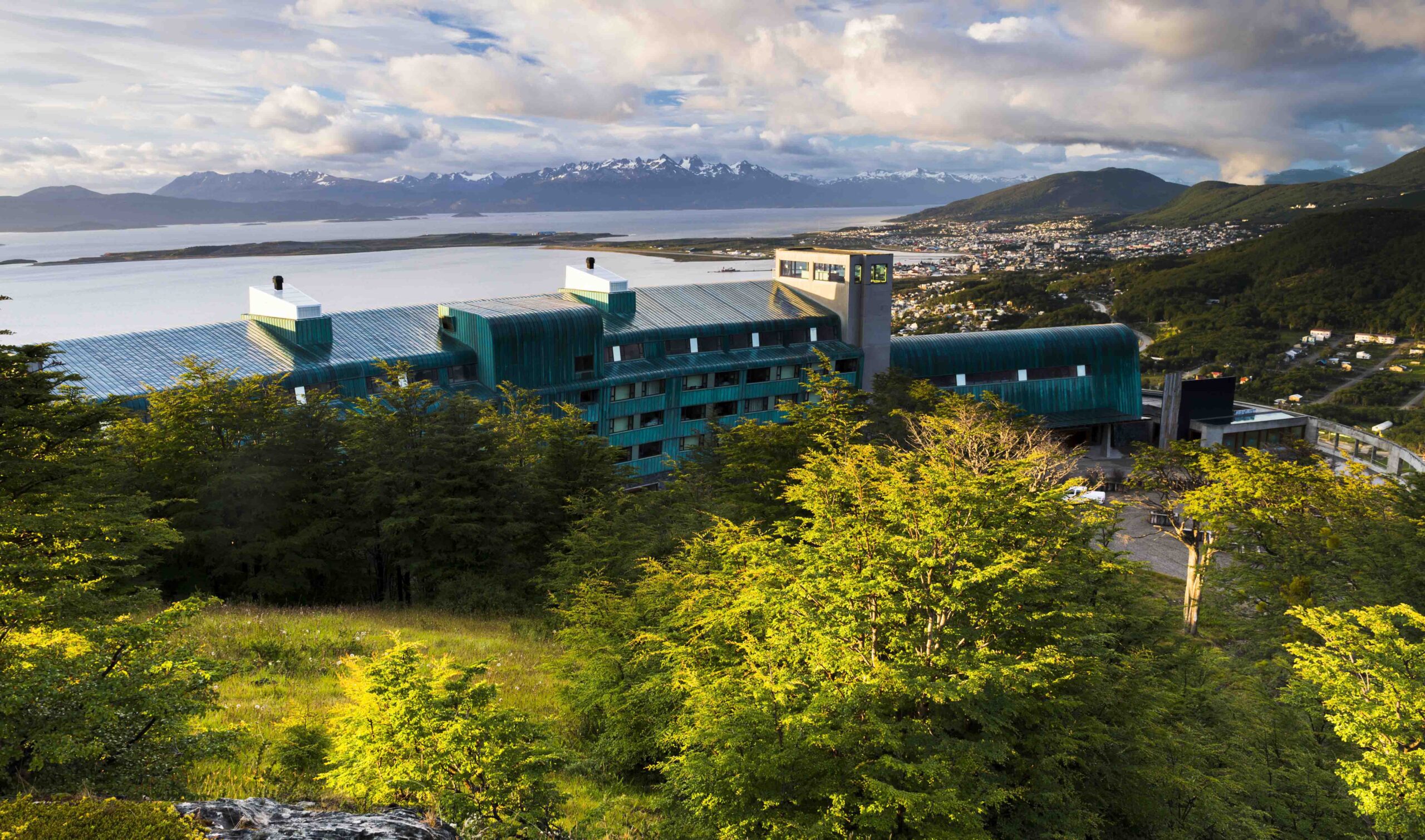 Hotel Arakur Ushuaia Resort and Spa at Ushuaia, the southern most city in the world, Tierra del Fuego, Patagonia, Argentina