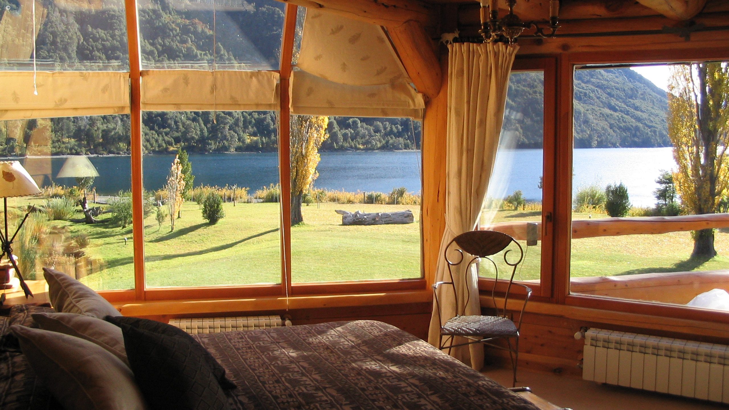 Estancia Peuma Hue interior view, Argentina, The Lake District