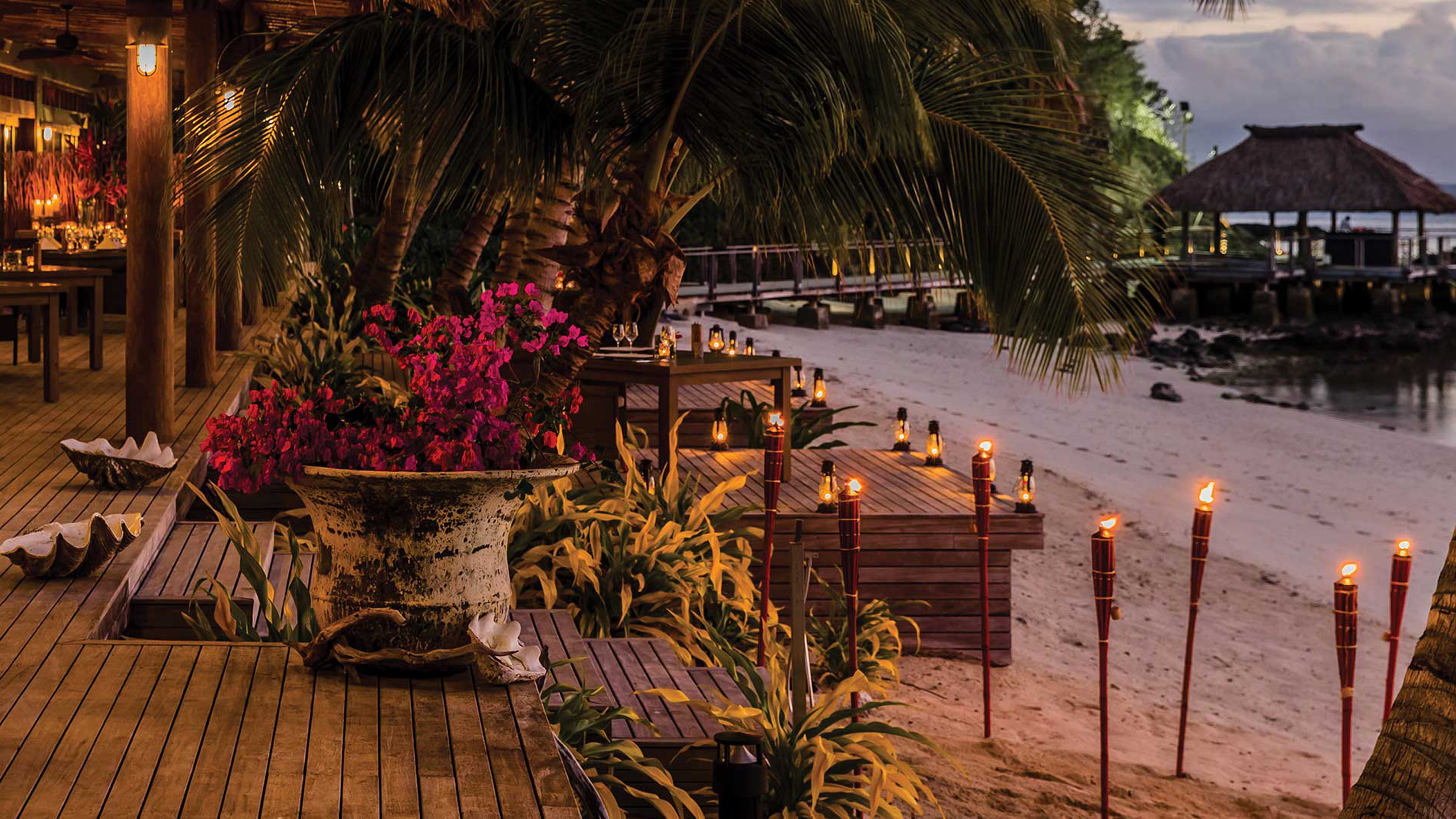 kokomo-private-island-beach-evening