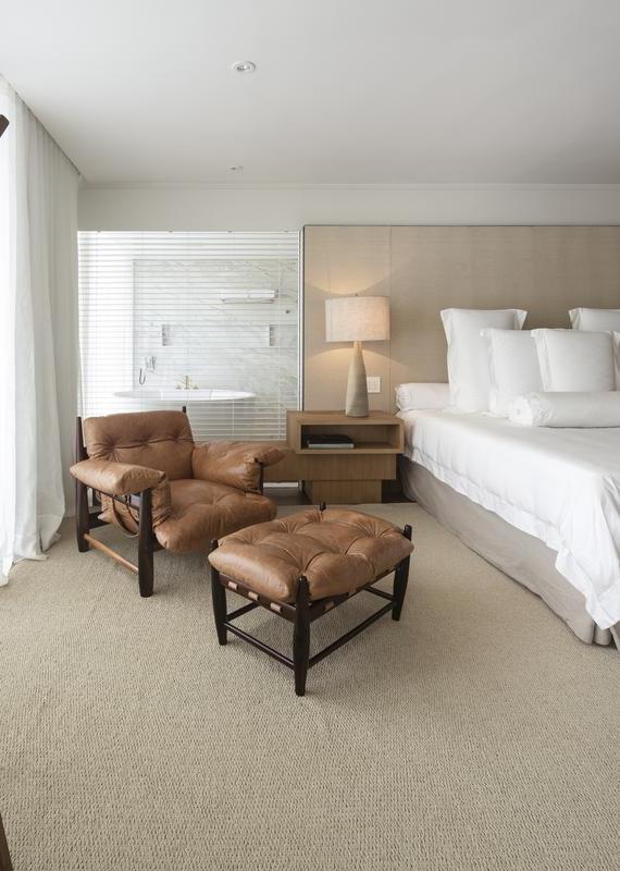 Bedroom furniture at Emiliano Rio de Janeiro