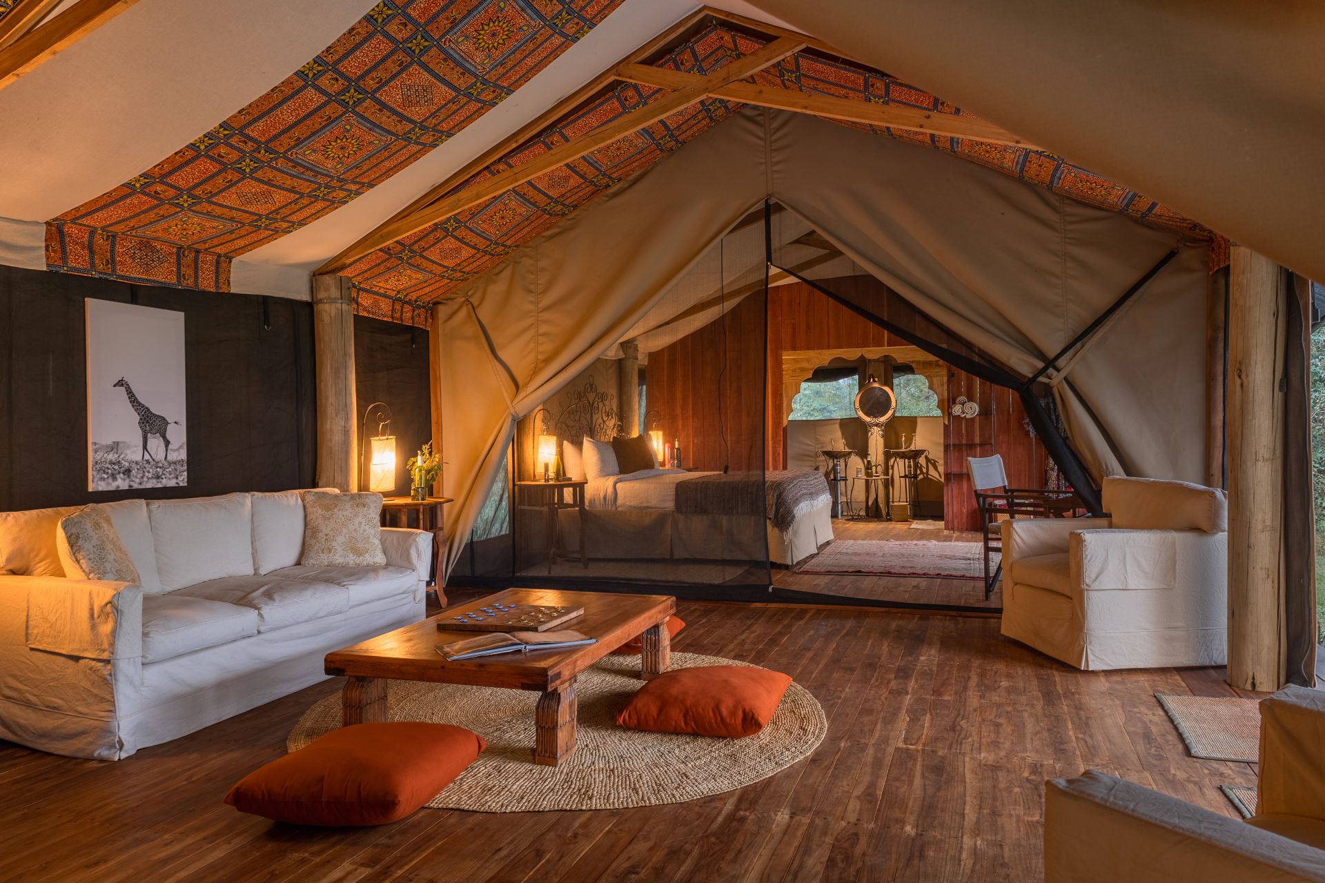 Family tent at Serian Serengeti Lamai