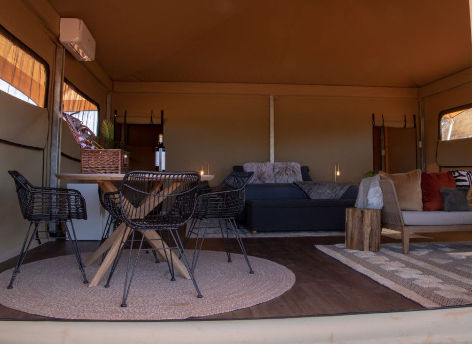 Glamping Tents at Kings Canyon