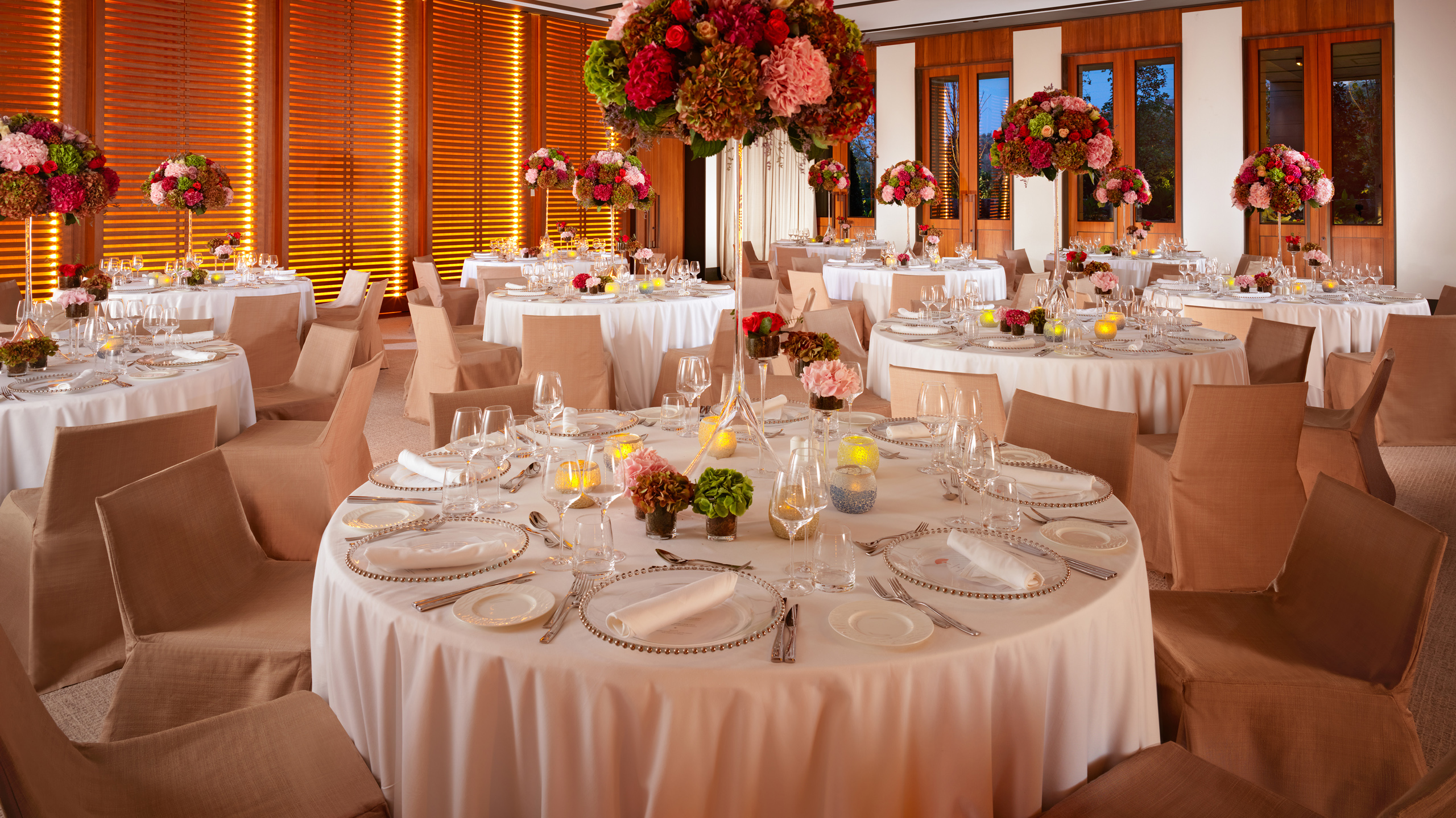 Grand ballroom event space, Mandarin Oriental Bodrum