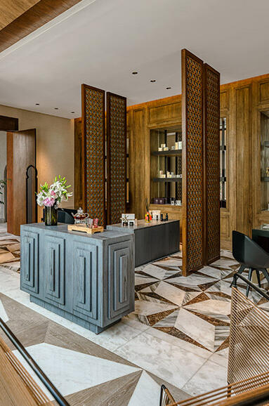 Fairmont Tazi Palace reception
