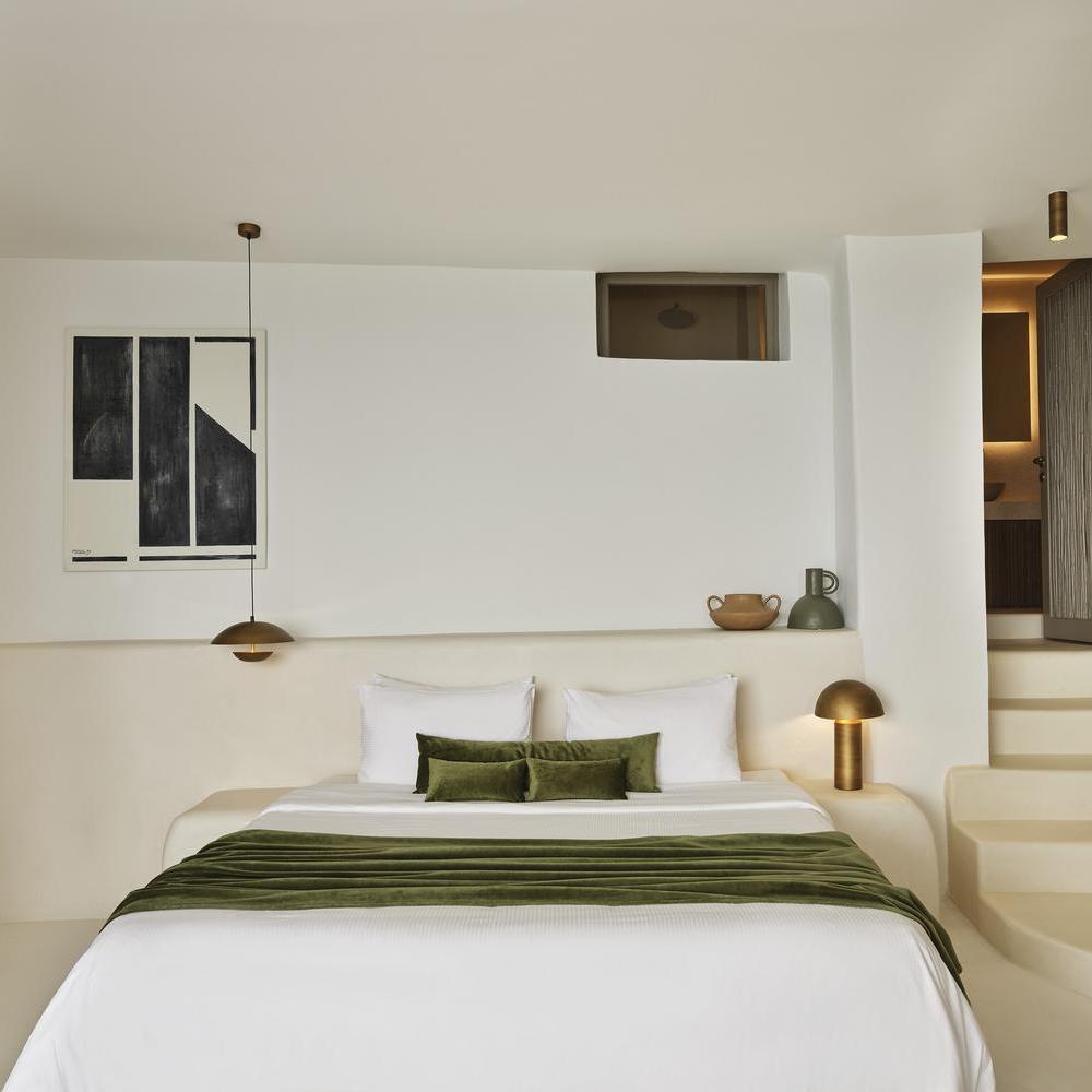 Bedroom at Andronis Luxury Suites