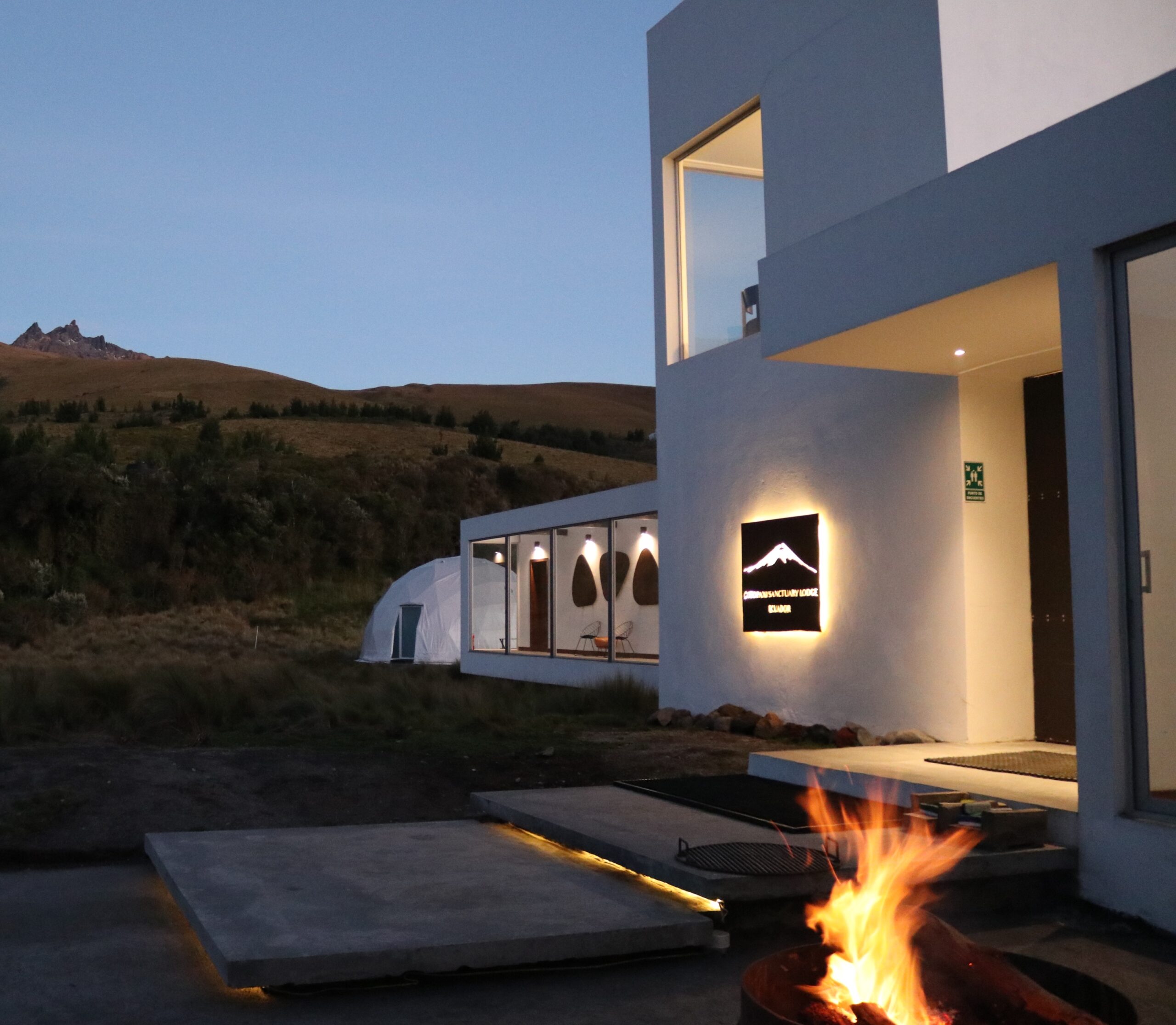Cotopaxi Sanctuary lodge