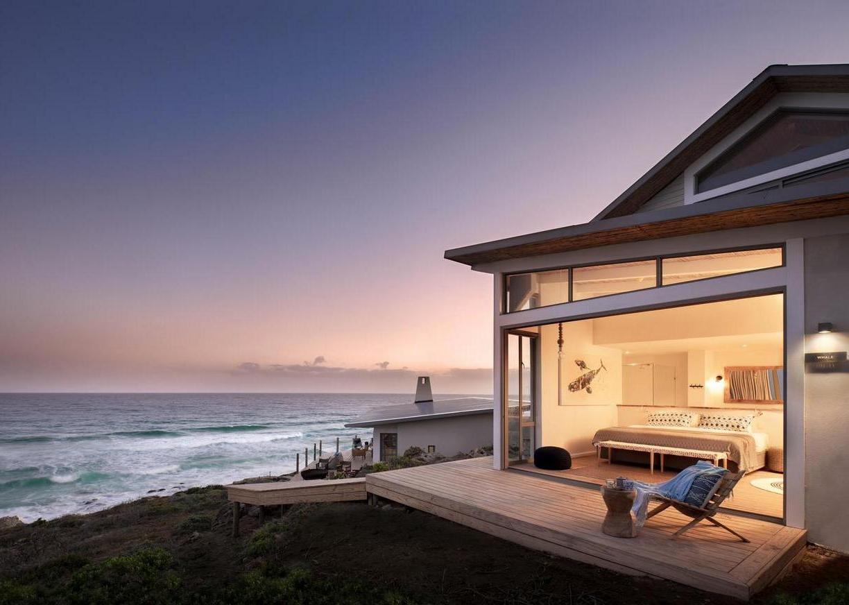 The exterior of a room at Lekkerwater Beach Lodge, South Africa