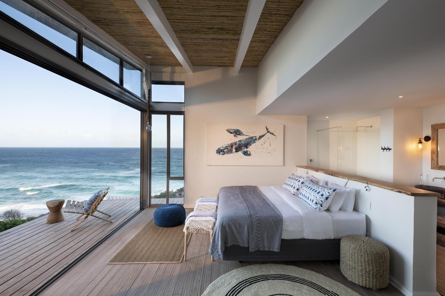 A bedroom at Lekkerwater Beach Lodge, South Africa