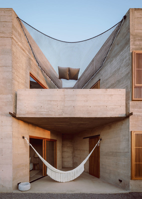 Star bed hammocks at Paradero in Todos Santos