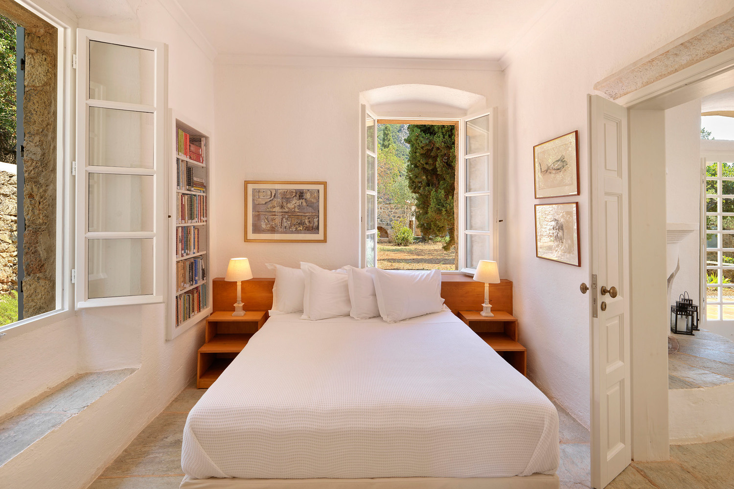 Patrick & Joan Leigh Fermor House suite