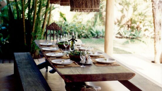 Dining, Uxua, Trancoso, Brazil
