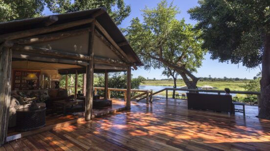 Relax on the deck at Seba