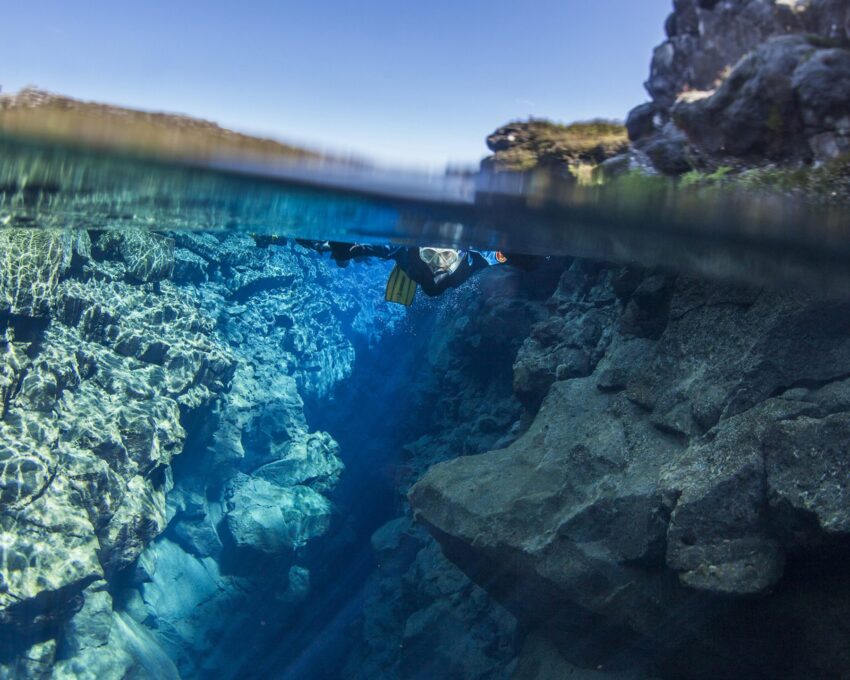 Silfra snorkelling