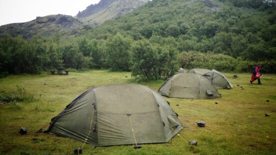 Thorsmork Canyon Camping, Southern Iceland