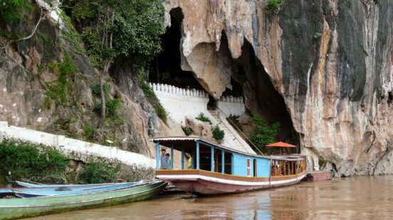 The Pak Ou caves, Luang Prabang, Mekong River, Laos