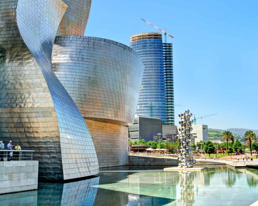 Tour of the Guggenheim en route to San Sebastian