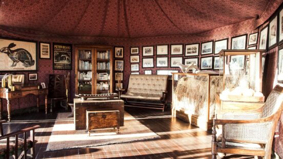 Interior, Jackx27;s Camp, Makgadikgadi Pans, Botswana