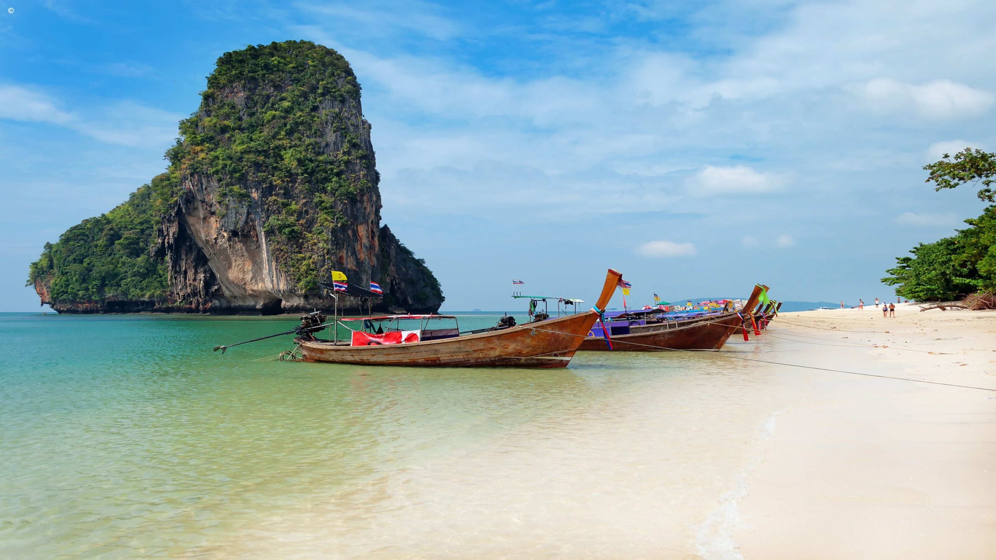 White sand beach, Thailand