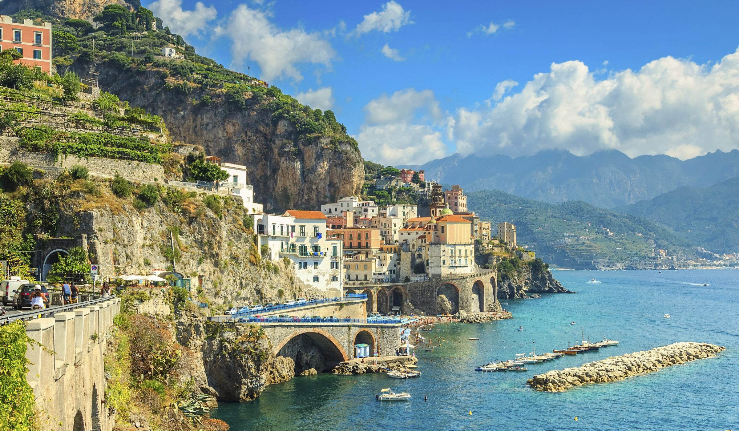 Italy coastline