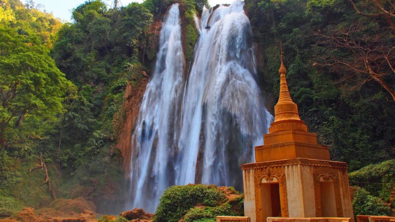 Anisakan Falls, Myanmar