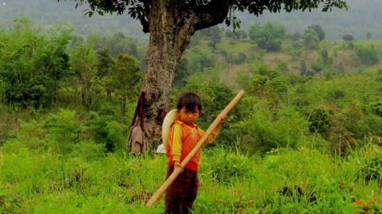 Young PaO Tribe Farmer, Inle Lake, Myanmar/Burma