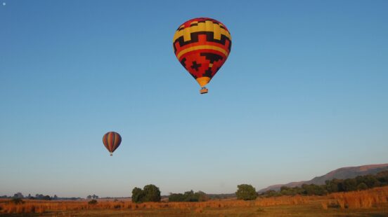 Hot air ballooning