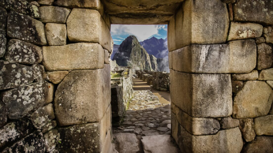 Machu Picchu ruins, Peru