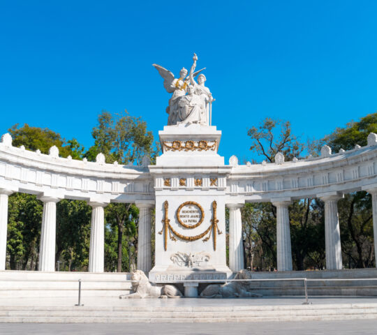 See landmarks in Mexico City