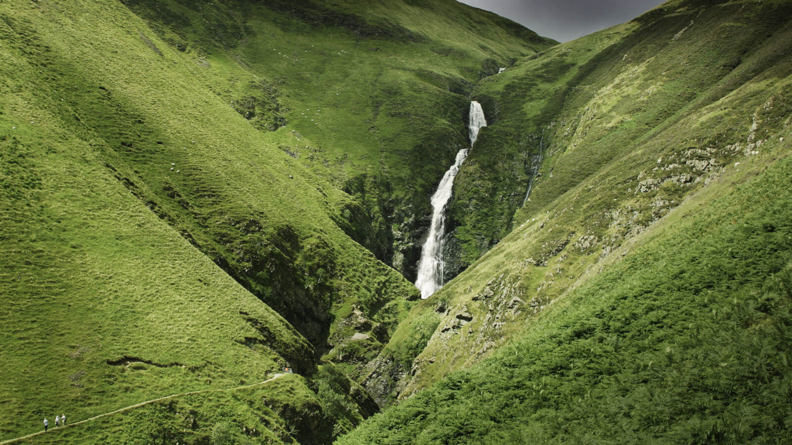 The Grey Mare's Tail, Scotland, Selkirkshire near Moffat.