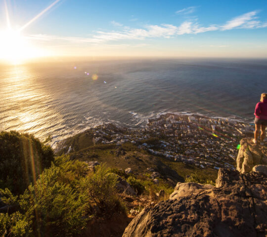 Hike up Lion's Head