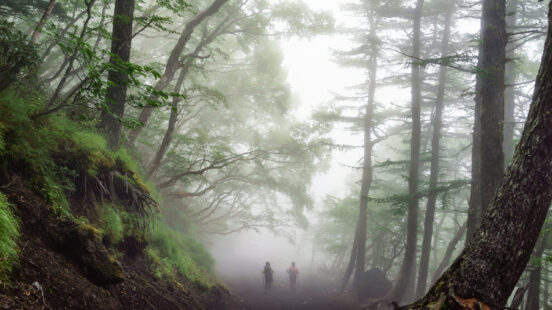 Mount fuji hiking activity
