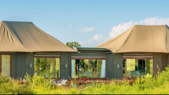 Exterior view of Salax27;s Camp, Kenya