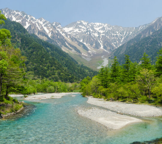 Marvel at the Japanese Alps