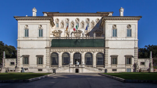 Villa Borghese (Galleria Borghese) in Rome, Italy