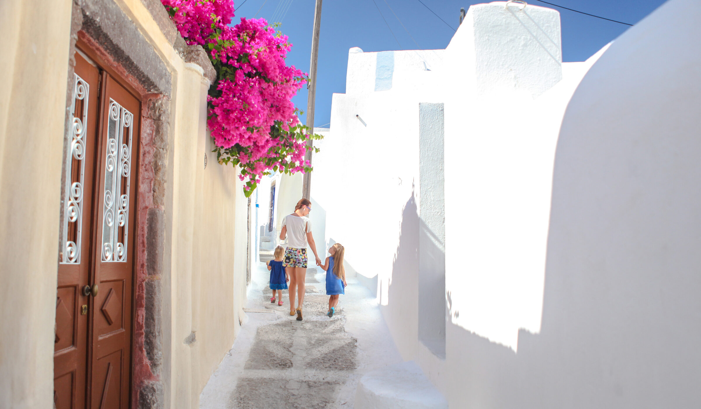 Family trips in Greece