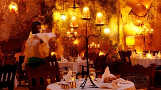 Ali Barbourx27;s Cave Restaurant, Diani Beach, Kenya