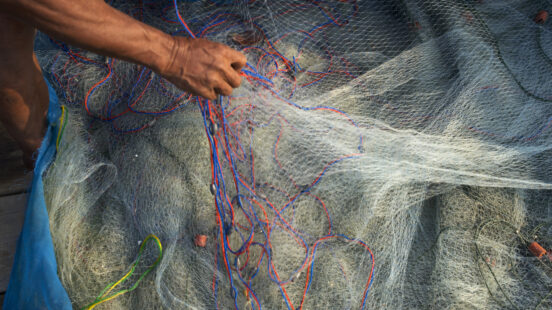 Southern Thai sea fisherman.