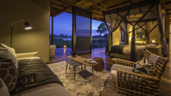 Safari in style at Qorokwe Camp
