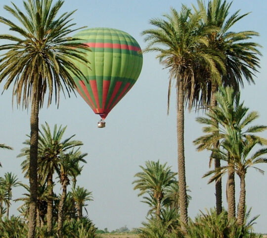 Hot air balloon ride