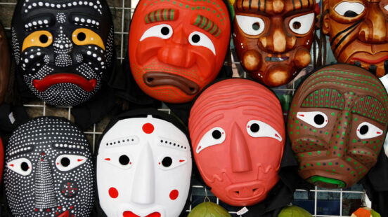 traditional-masks-insadong-art-street-south-korea