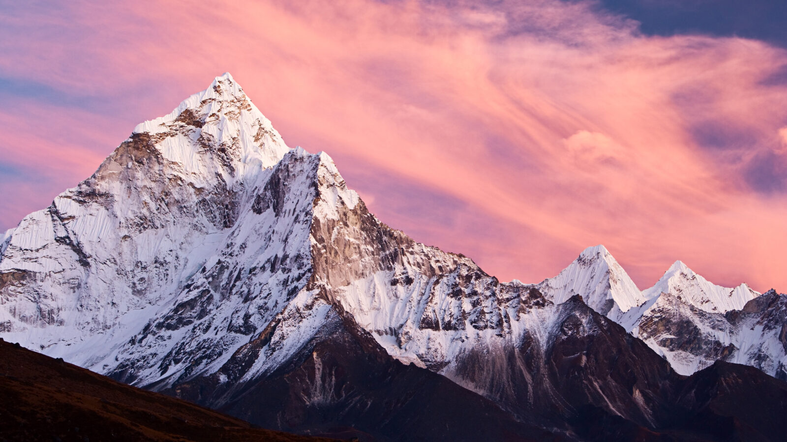 everest-sunset
