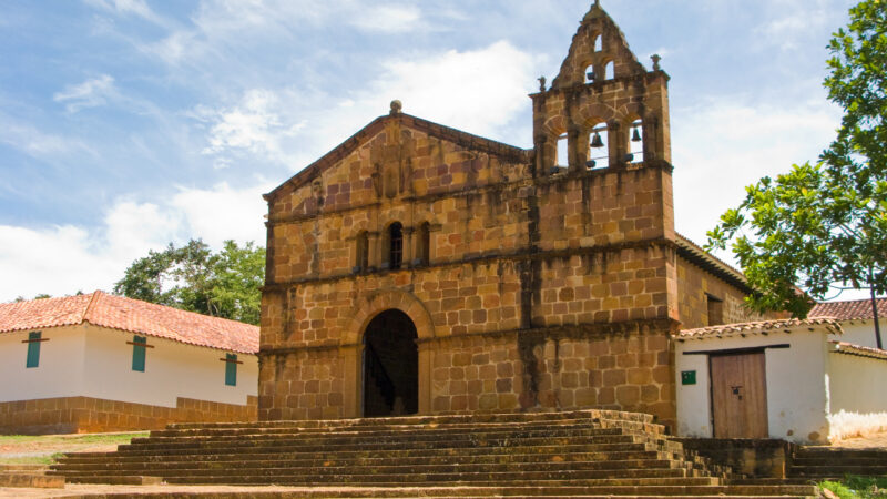 An Old Church From Barichara, Colombia
