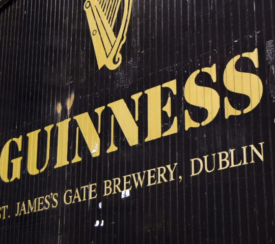 Visiting the Guinness Storehouse